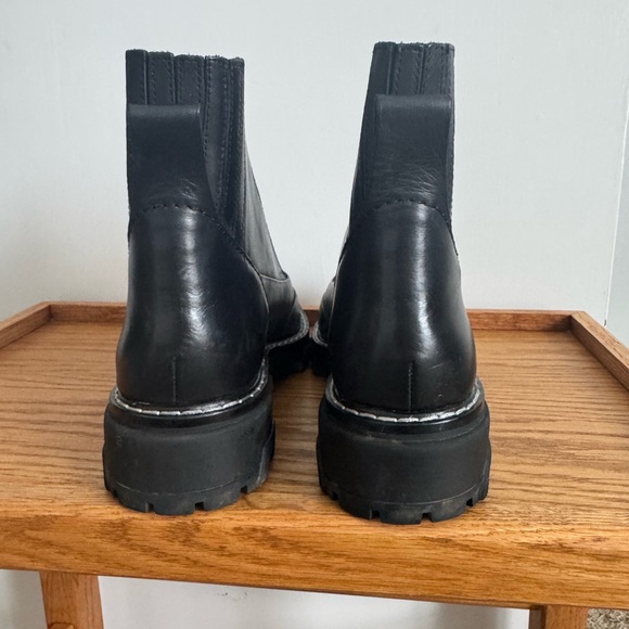 Rag & Bone Shawn Chelsea Black Leather Boots - Picture 6 of 6
